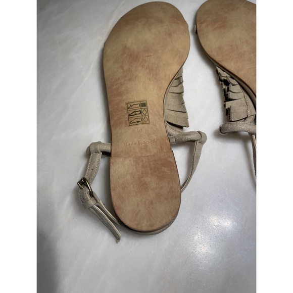 Stella McCartney Fringe T-Strap a Sandal 40 - Picture 8 of 8